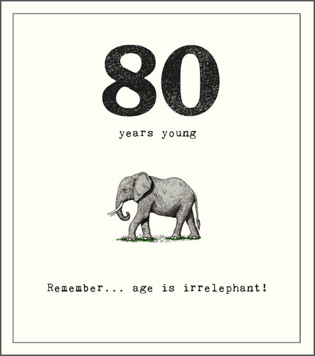 Pigment - 80th - Age is Irrelephant