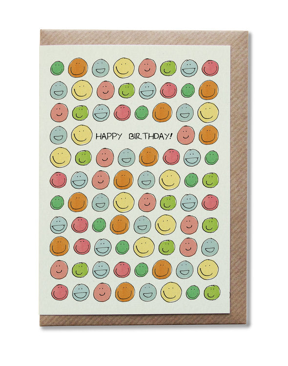Ross J Designs - Happy Birthday Faces