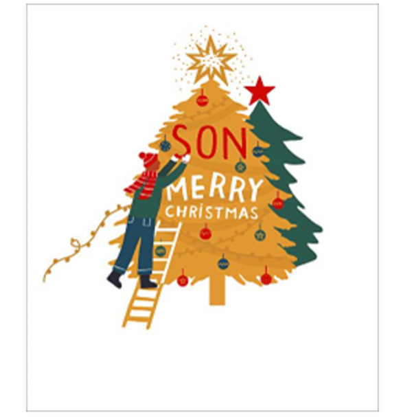 UK Greetings - Son Merry Christmas