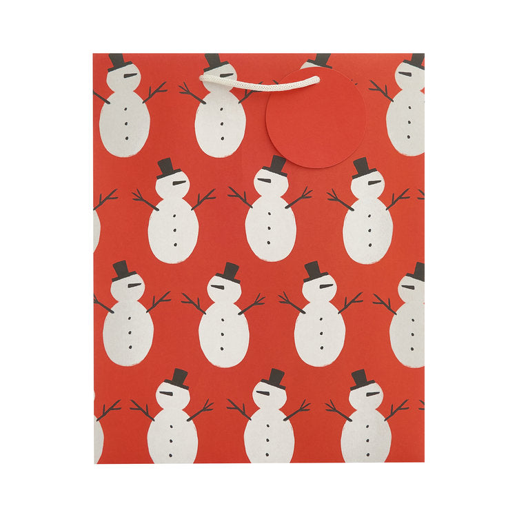 UK Greetings - Snowman Large Gift Bag