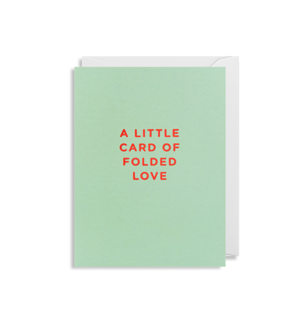 Lagom - Little Folded Card of Love