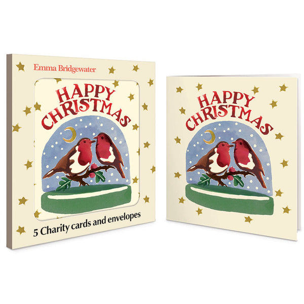 Woodmansterne - Robin Snowglobe x5