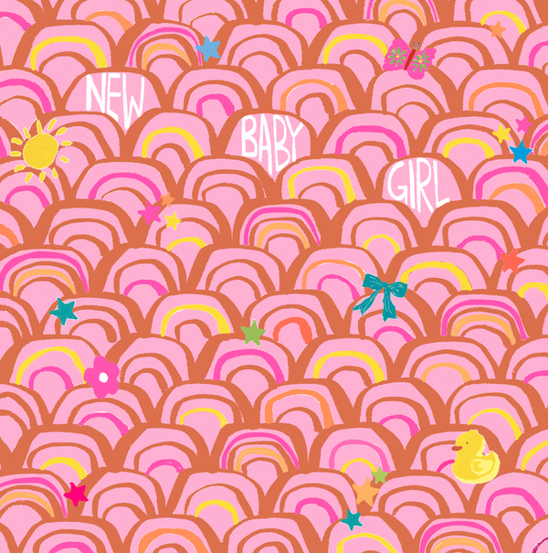 Paper Salad - Baby Girl Waves