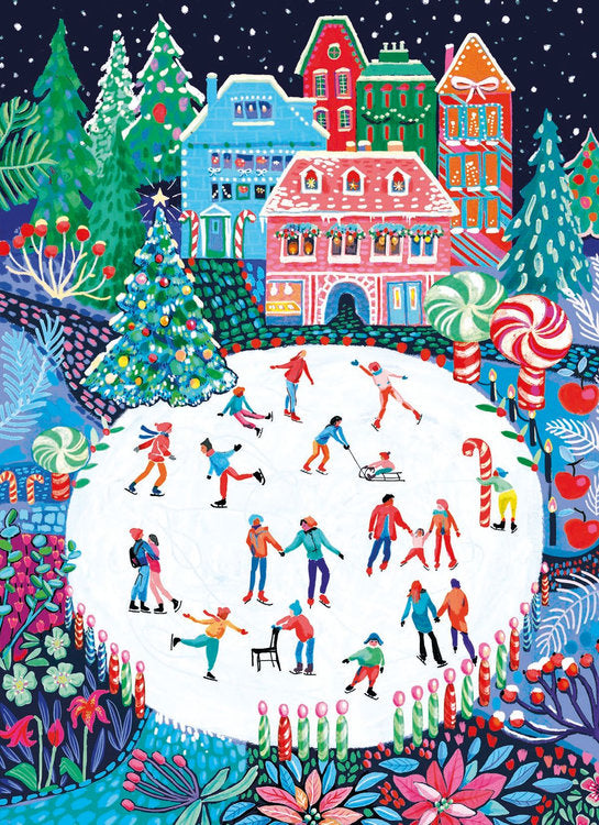 Museums And Galleries - Ice Skaters x8
