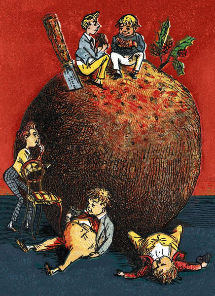 Museums And Galleries - Large Christmas Pudding x8