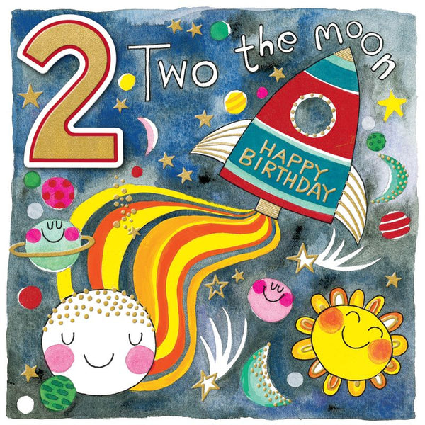 Rachel Ellen - Age 2 -To the Moon