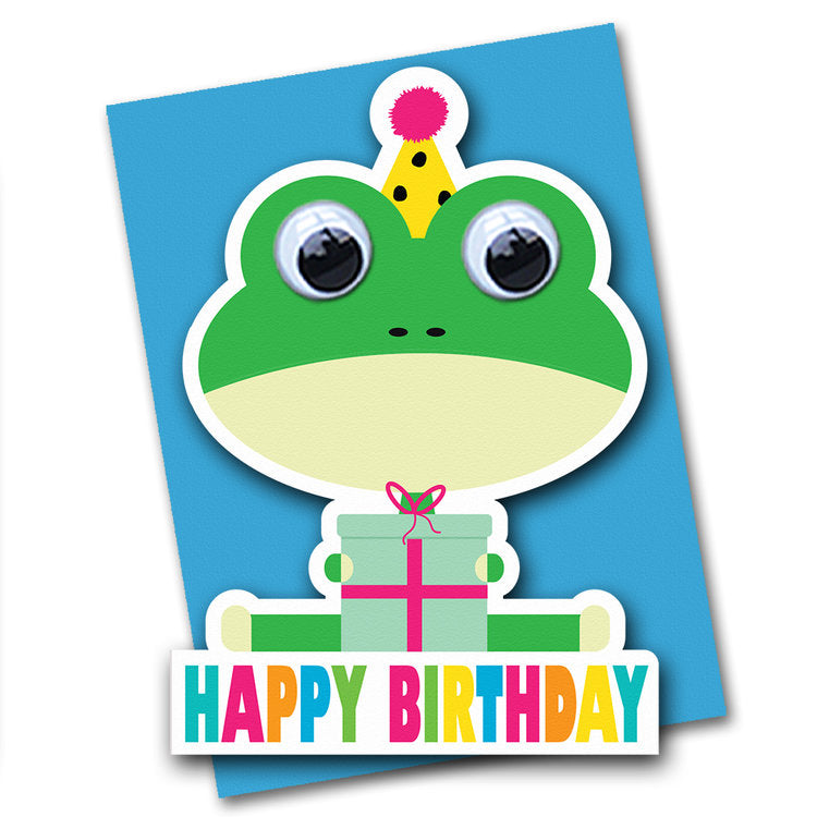 Stripey Cats - Frog Cut Out