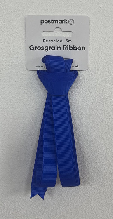 Cole Fabrics - Grosgrain 3m Ribbon - Electric Blue– Postmark