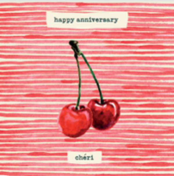 Poet and Painter - Anniversary Cheri