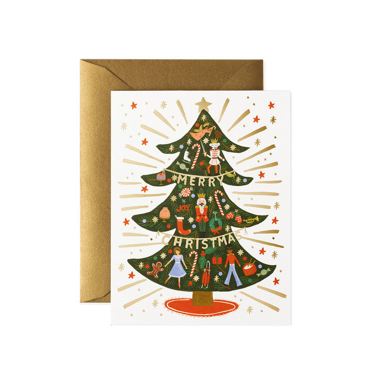 Trees Rifle Paper Rifle Paper - Merry Christmas Tree– Postmark