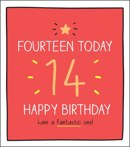 Happy Jackson - 14 Today - Fantastic One!