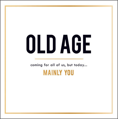 Alice Scott - Old age is coming