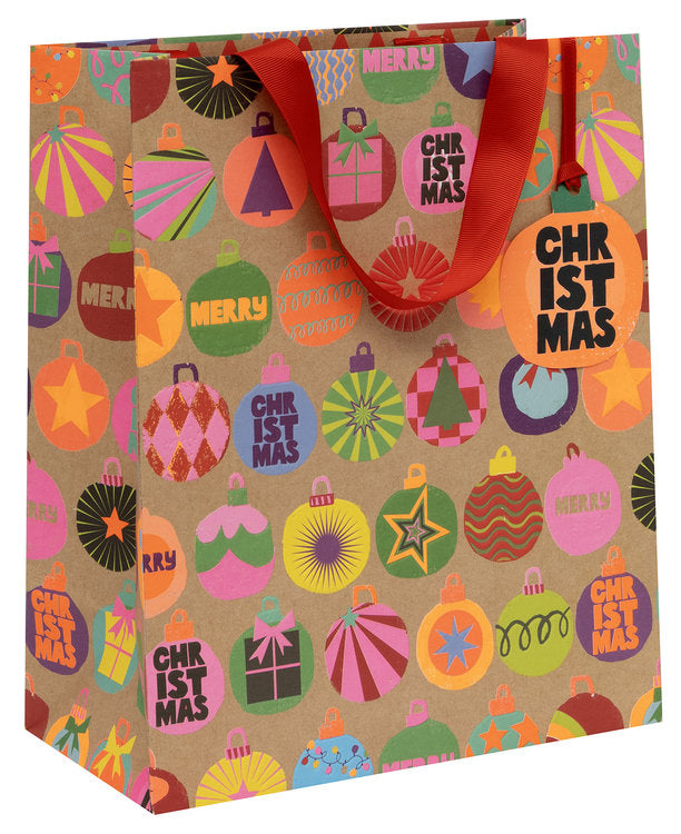 Glick - Bright Baubles Lg Gift Bag
