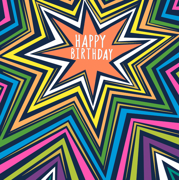 Paper Salad - Birthday Star Beams