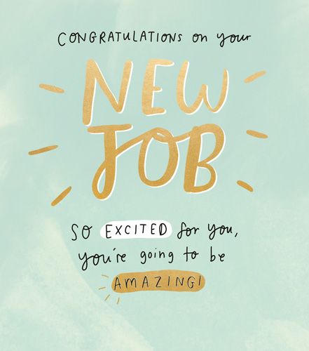 The Happy News - New Job So Excited For You