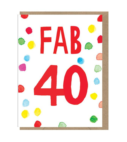 Mini Card -  Age 40