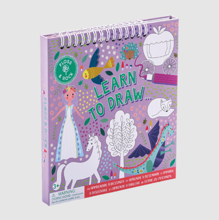 Postmark Draw Floss and Rock - Learn to Draw - Fairy Tale