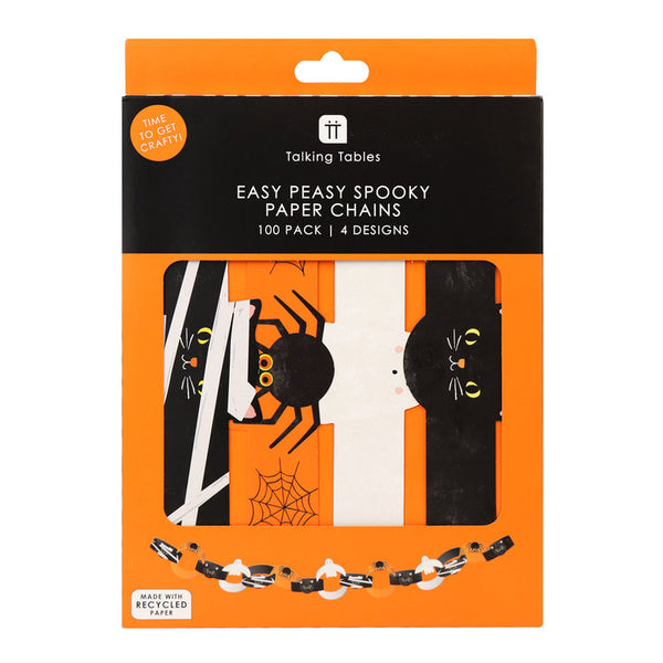 Talking Table - Halloween Paper Chains 100Pk