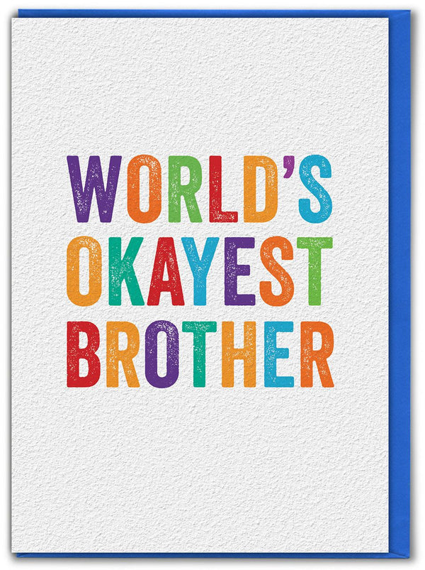 Brainbox Candy - World's Okayest Brother