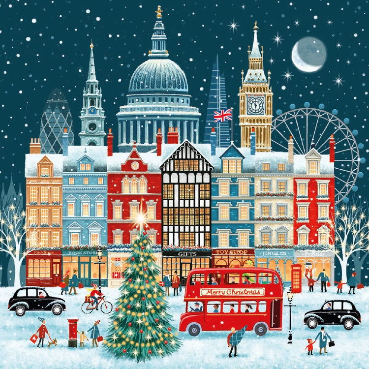Museums And Galleries - Starry London Night x8