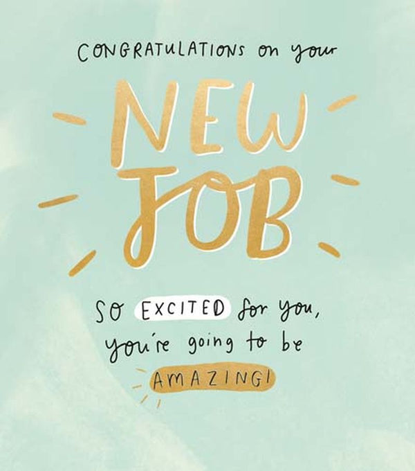 The Happy News - New Job So Excited For You