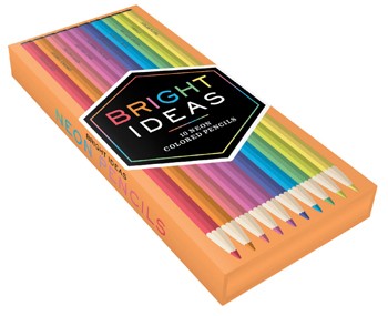 Bright Ideas - Neon coloured pencils x 10